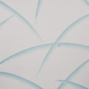 Deco Palms Seaglass 5013300 by Schumacher Designer Wallpaper