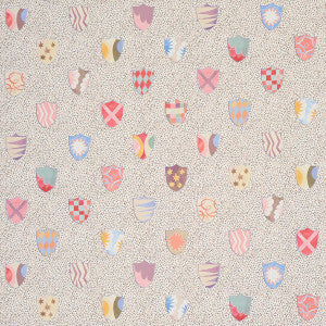 Heraldic Sprezzatura 5013490 by Schumacher Designer Wallpaper