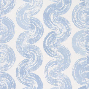 1975 Soft Blue 5013671 by Schumacher Designer Wallpaper