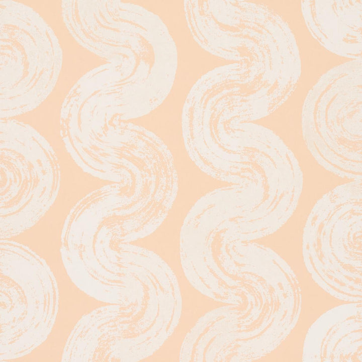 1975 Light Peach 5013673 by Schumacher Designer Wallpaper Backdrop 27.0" - Swanky Fabrics -