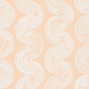 1975 Light Peach 5013673 by Schumacher Designer Wallpaper
