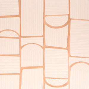 Bloomsbury Light Pink 5013680 by Schumacher Designer Wallpaper