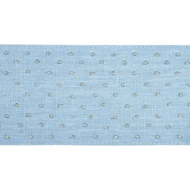 Northern Lights Beaded Tape Sky 70623 by Schumacher Designer Trim Embroidered And Embellished Trims - Swanky Fabrics -