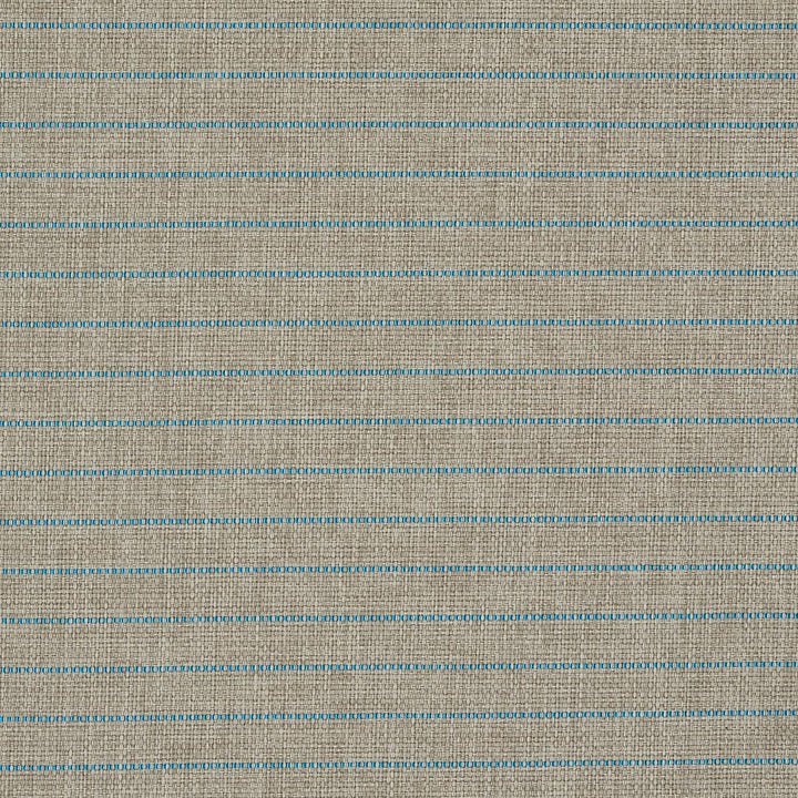 Manning Stripe Indoor/Outdoor Aqua 71814 by Schumacher Designer Fabric Indoor/Outdoor Recolors - Swanky Fabrics -