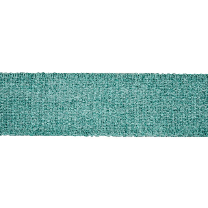 Ashwood Tape Indoor/Outdoor Aqua 72417 by Schumacher Designer Trim Indoor/Outdoor Recolors - Swanky Fabrics -