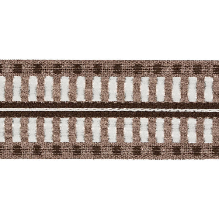 Jacobsen Tape Indoor/Outdoor Neutral 73633 by Schumacher Designer Trim Indoor/Outdoor Recolors - Swanky Fabrics -