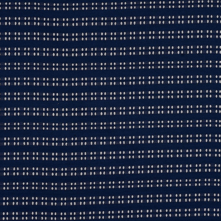 Bolsa Indoor/Outdoor Navy 76344 by Schumacher Designer Fabric Indoor/Outdoor Recolors 1.25" - Swanky Fabrics -