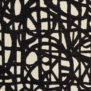 Momentum Black 76711 by Schumacher Designer Fabric