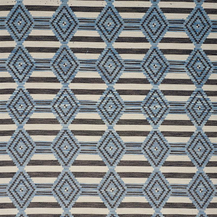 Manta Performance Blue 77442 by Schumacher Designer Fabric Open Sky 9.5" - Swanky Fabrics -