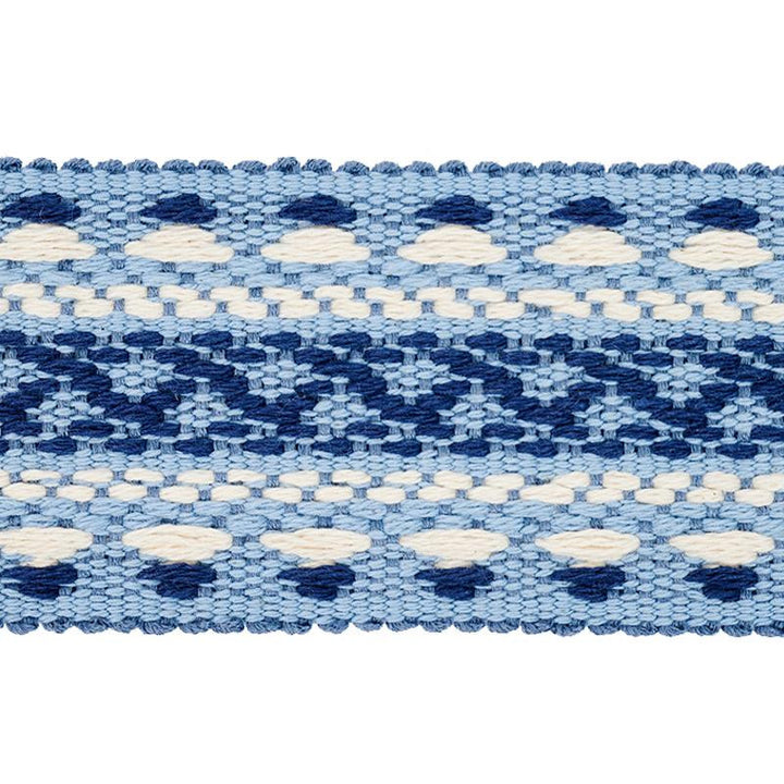 Loveland Sky 78161 by Schumacher Designer Trim True West - Swanky Fabrics -