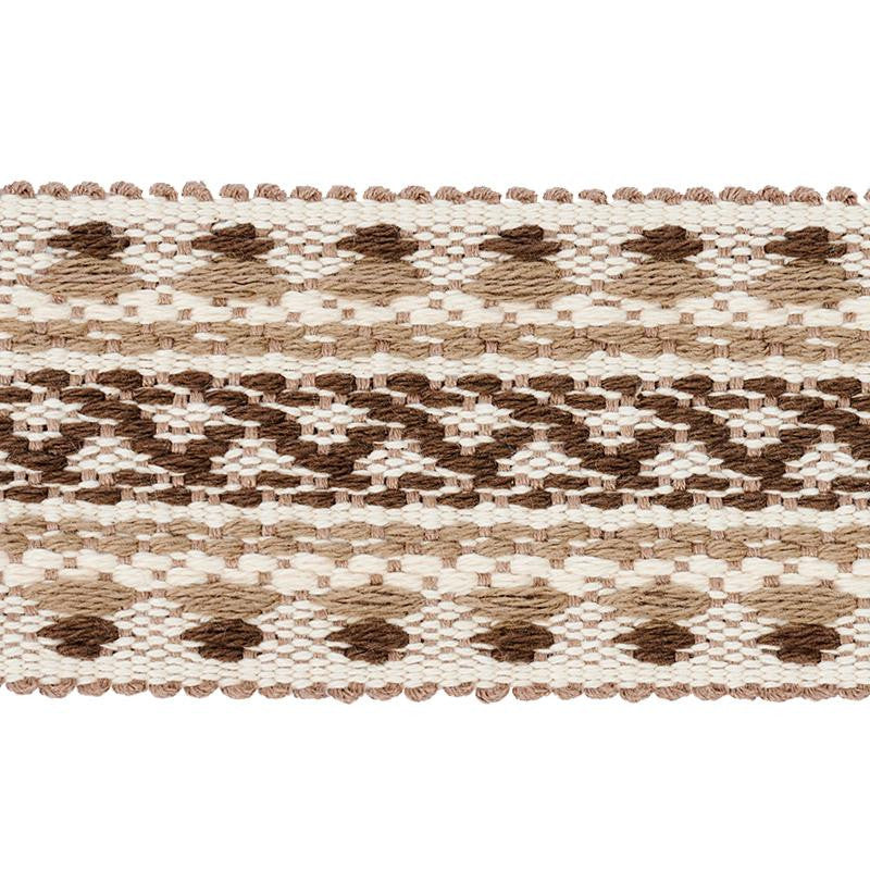 Loveland Brown 78162 by Schumacher Designer Trim True West - Swanky Fabrics -
