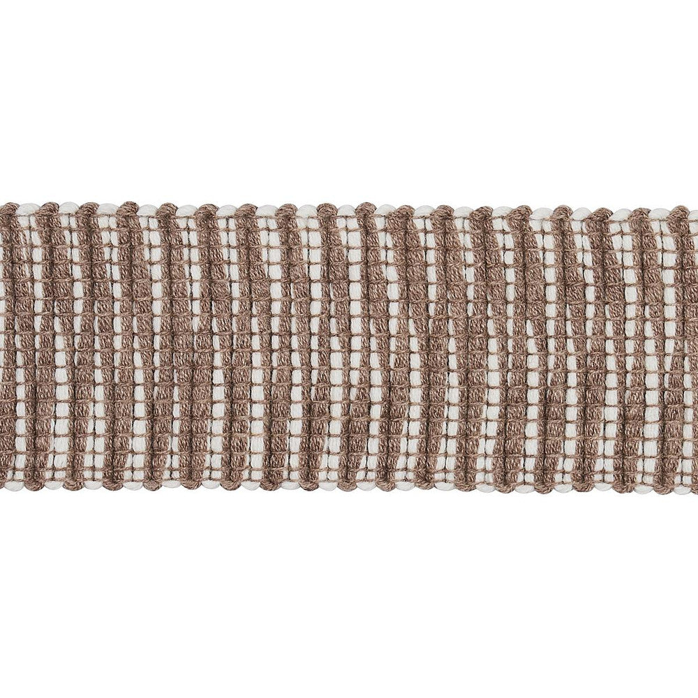 Pierce Tape Indoor/Outdoor Neutral 79415 by Schumacher Designer Trim Indoor/Outdoor Recolors - Swanky Fabrics -