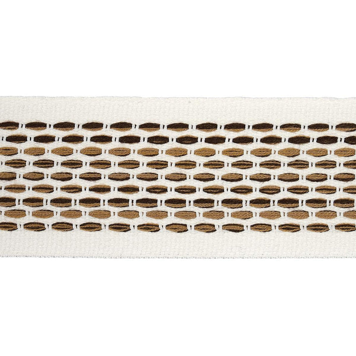 Portola Tape Indoor/Outdoor Neutral 79423 by Schumacher Designer Trim Indoor/Outdoor Recolors - Swanky Fabrics -
