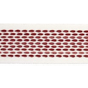 Portola Tape Indoor/Outdoor Rose 79424 by Schumacher Designer Trim