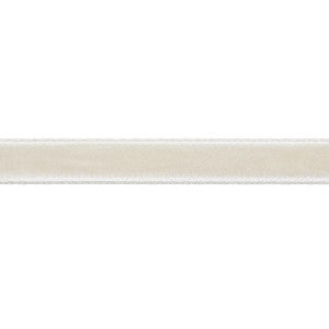 Velvet Tape Narrow Dove 80921 by Schumacher Designer Trim