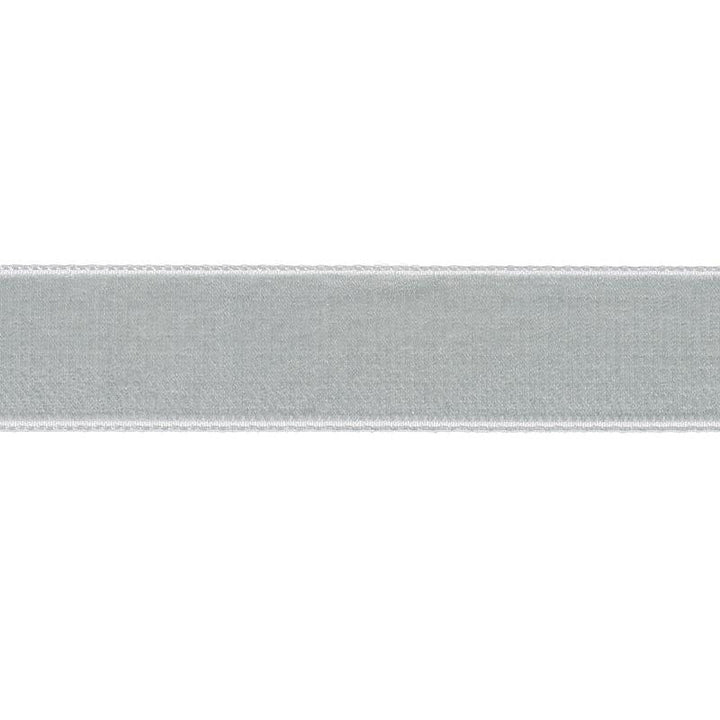 Velvet Tape Medium Mineral 80942 by Schumacher Designer Trim Perfect Basics: Velvet Tapes - Swanky Fabrics -