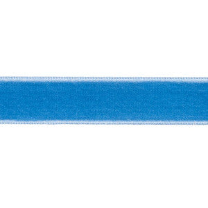 Velvet Tape Medium Cadet 80943 by Schumacher Designer Trim