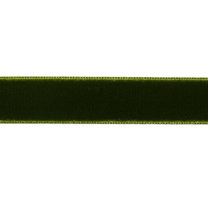 Velvet Tape Medium Moss 80945 by Schumacher Designer Trim