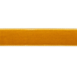 Velvet Tape Medium Gold 80946 by Schumacher Designer Trim