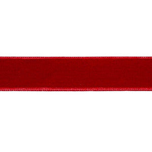Velvet Tape Medium Crimson 80947 by Schumacher Designer Trim