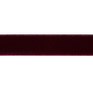 Velvet Tape Medium Aubergine 80948 by Schumacher Designer Trim