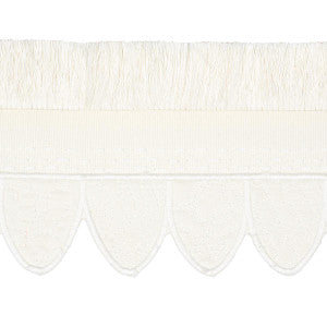 Heraldic Ivory 81180 by Schumacher Designer Trim