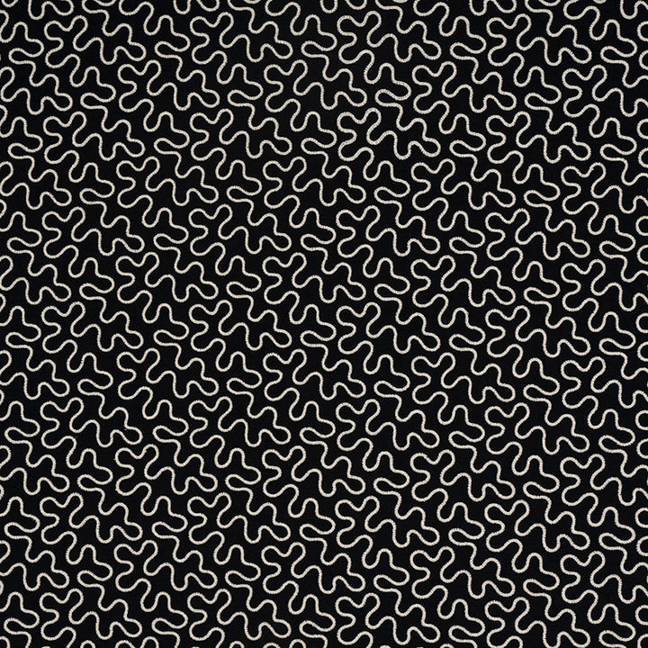 Meander Embroidery Black 67605 by Schumacher Fabric Schumacher Fabric Meander Embroidery Black 67605Fabric LINEN 67% INDIA </p><p>Repeat: H: 6 1/2" (17CM) , V: 4 1/4" (11CM) 51.75 - Fabric Carolina -