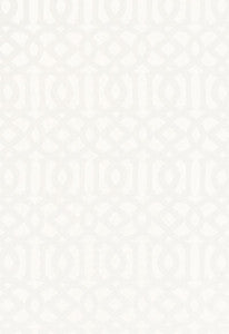 Imperial Trellis Sheer Meringue 67720 by Schumacher Designer Fabric