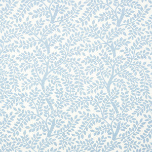 Temple Garden Ii Sky On Ivory 179503 by Schumacher Designer Fabric