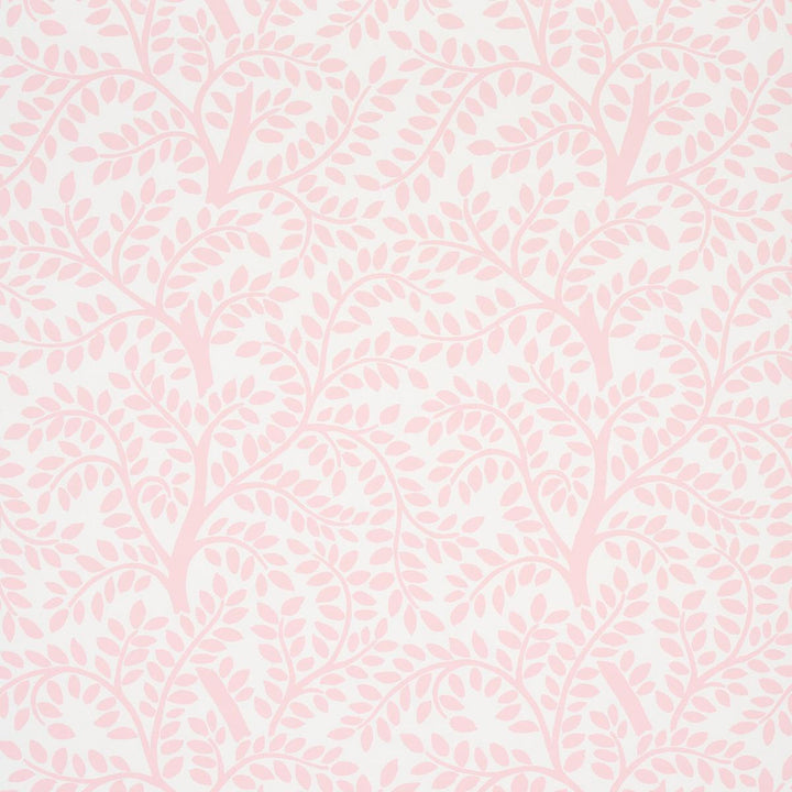 Temple Garden Ii Blush 5011964 by Schumacher Designer Wallpaper Preppy Chic 13.5" - Swanky Fabrics -
