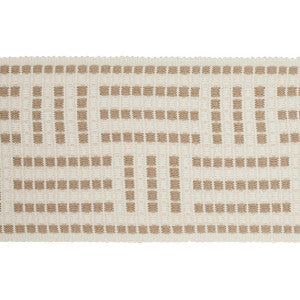 Brickell Tape Indoor/Outdoor Neutral 75963 by Schumacher Designer Trim