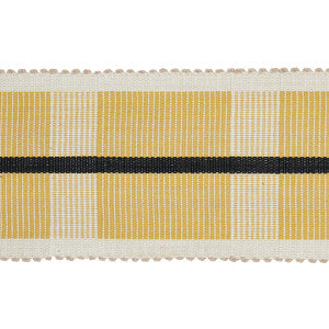 Calcada Tape Wide Maize 78975 by Schumacher Designer Trim