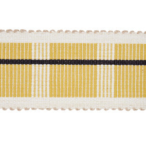 Calcada Tape Medium Maize 79206 by Schumacher Designer Trim