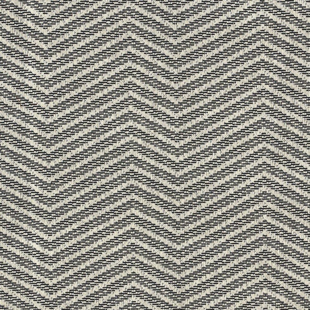 Sparre Pingl Ivory 80980 by Schumacher Designer Fabric Stephanie Seal Brown 26.75" - Swanky Fabrics -