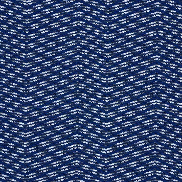 Sparre Pingl Cobalt 80981 by Schumacher Designer Fabric Stephanie Seal Brown 26.75" - Swanky Fabrics -