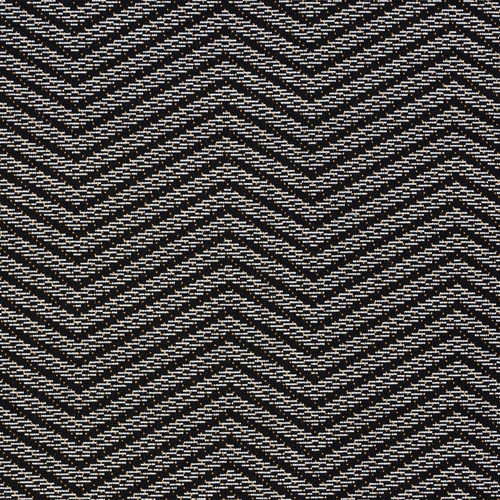 Sparre Pingl Carbon 80982 by Schumacher Designer Fabric Stephanie Seal Brown 26.75" - Swanky Fabrics -
