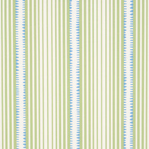 Moncorvo Green & Blue 5008105 by Schumacher Designer Wallpaper