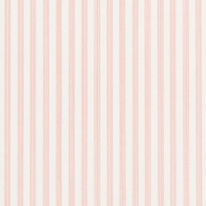 Edwin Stripe Narrow Petal 5013600 by Schumacher Designer Wallpaper Stripes Revisits - Swanky Fabrics -