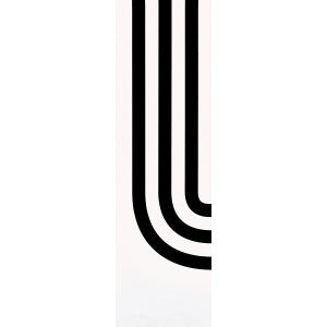 Virginia Panel A Black 5013780 by Schumacher Designer Wallpaper