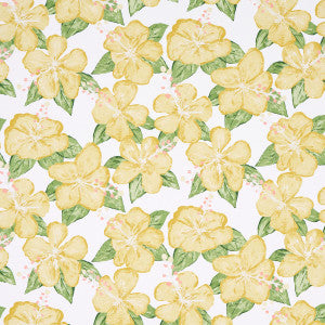 Fabienne Yellow 5013812 by Schumacher Designer Wallpaper