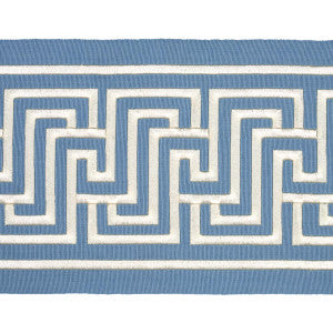 Labyrinth Tape Sky 66148 by Schumacher Designer Trim