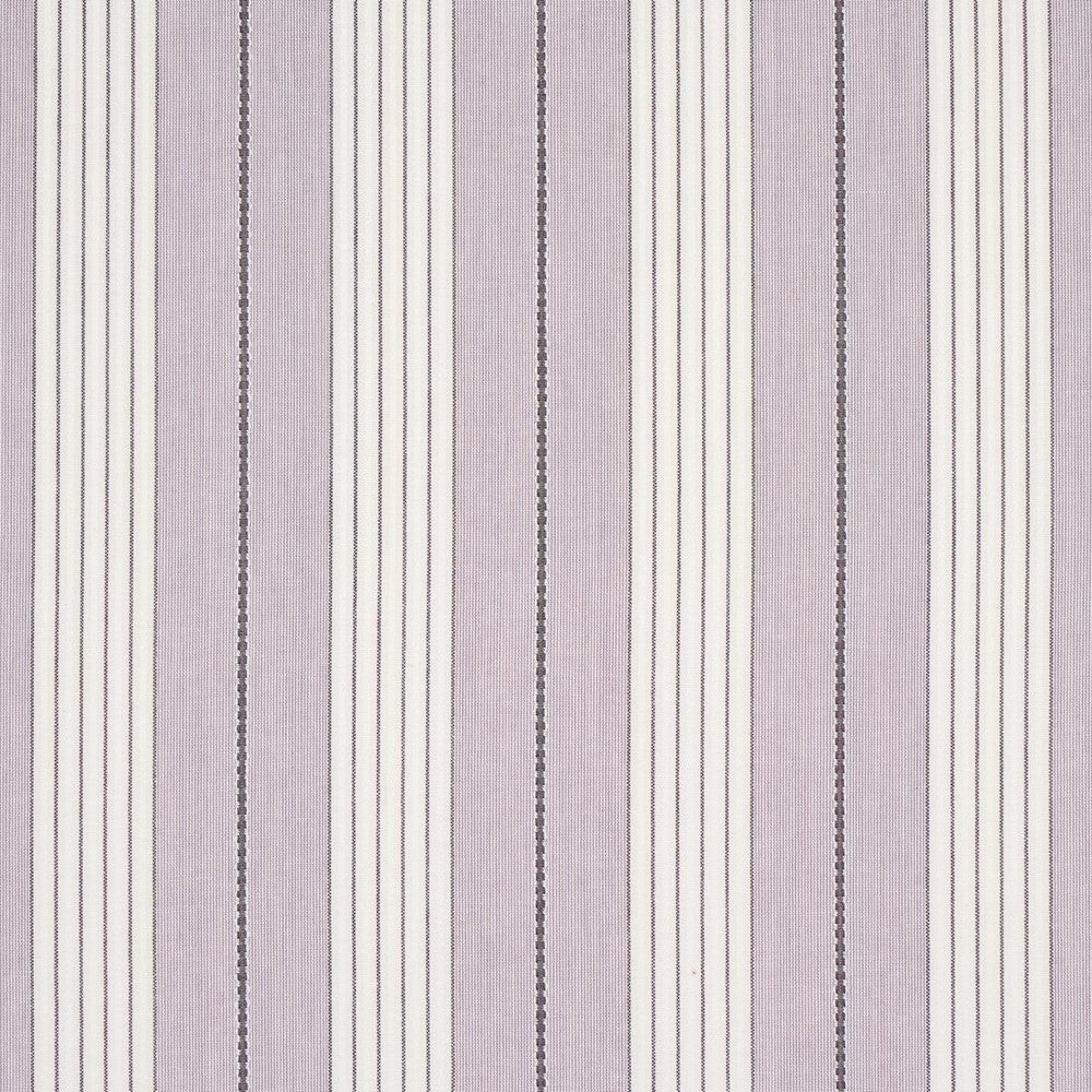 Audrey Stripe Lilac 71377 by Schumacher Designer Fabric Stripes Revisits 4.75" - Swanky Fabrics -