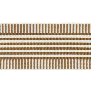 Keket Stripe Tape Camel 81691 by Schumacher Designer Trim