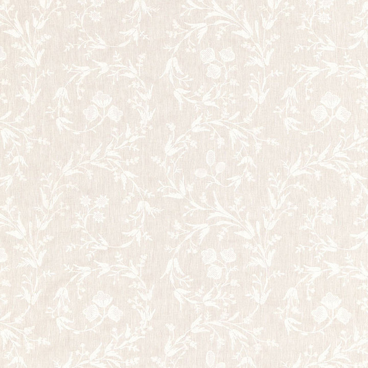 Fiorentina Embroidery Oat 67821 by Schumacher Designer Fabric ESSENTIALS: SHEERS & CASEMENTS II See Sample INDIA . </p><p>Repeat: Horizontal: 16 3/4" (43CM) and Vertical: 15 1/8" (38CM) 50 3/4" WIDE (129CM) - Swanky Fabrics -
