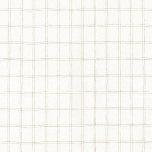 Da Vinci Sheer Ivory / Linen 67830 by Schumacher Designer Fabric