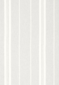 Oasis Linen Stripe Fog 67861 by Schumacher Designer Fabric