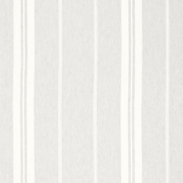Oasis Linen Stripe Fog 67861 by Schumacher Designer Fabric AU NATUREL 2 See Sample BELGIUM MEDIUM DUTY </p><p>Repeat: Horizontal: 15 1/2" (39CM) and Vertical: - 116" WIDE (295CM) - Swanky Fabrics -