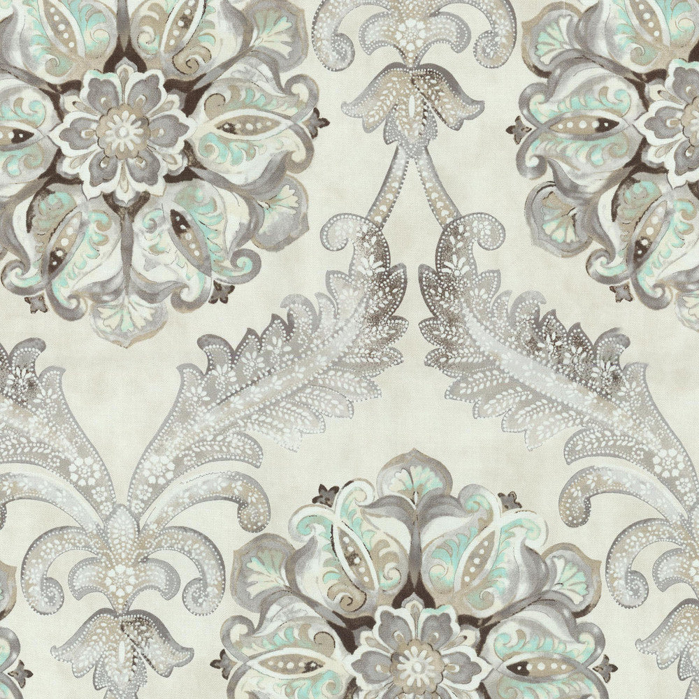 Over The Moon Icicle Srd 678740 by Waverly Designer Fabric - 100% Cotton PERU 42000 Horizontal: 13.5 and Vertical: 25.25 54 - Swanky Fabrics -