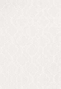 Serafina Sheer Ivory 67890 by Schumacher Designer Fabric