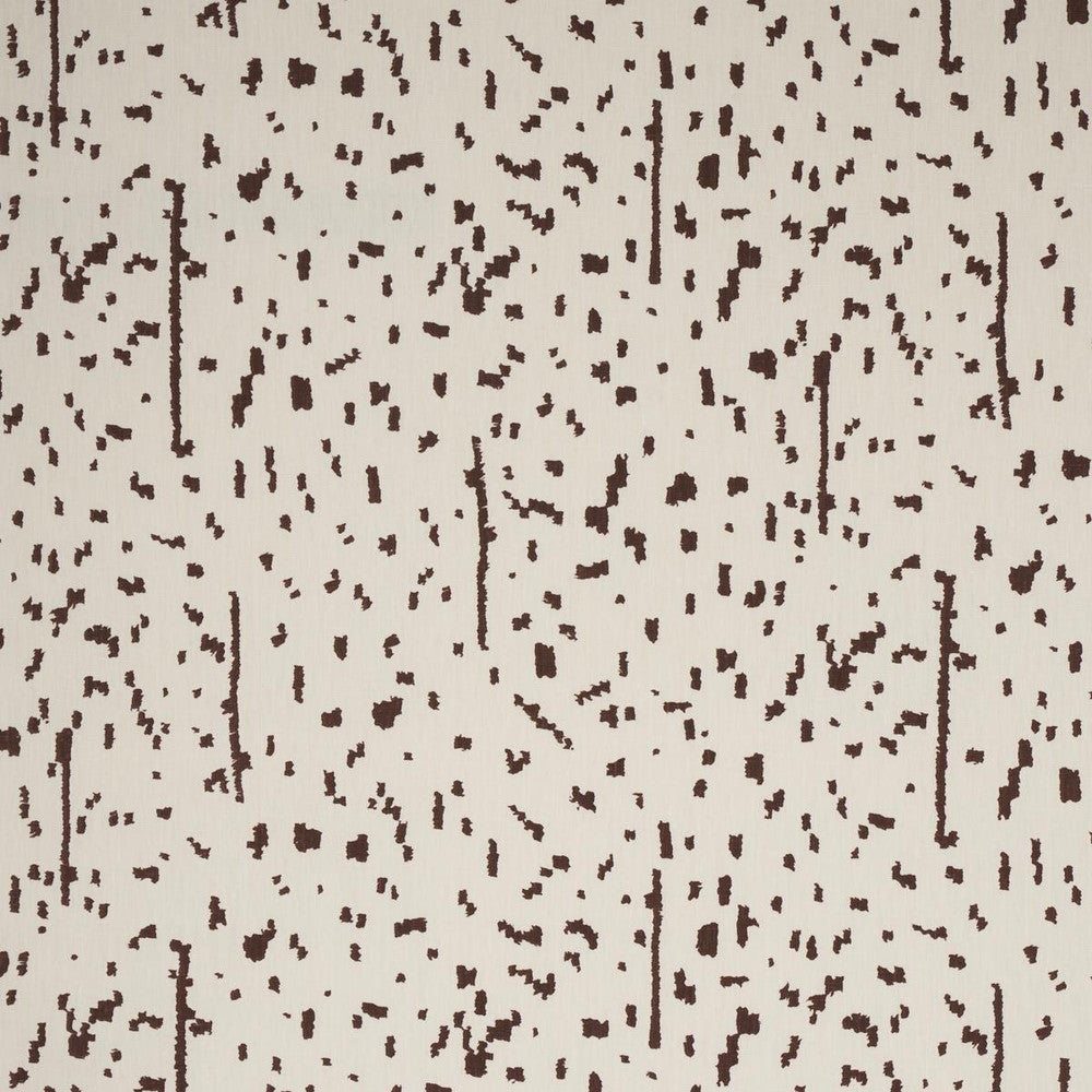 Bespotted Brown 180312 by Schumacher Designer Fabric Miles Redd 27.0" - Swanky Fabrics -